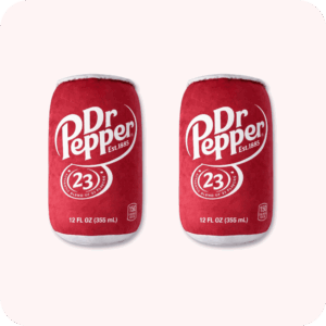 Dr Pepper Plush 2PCS