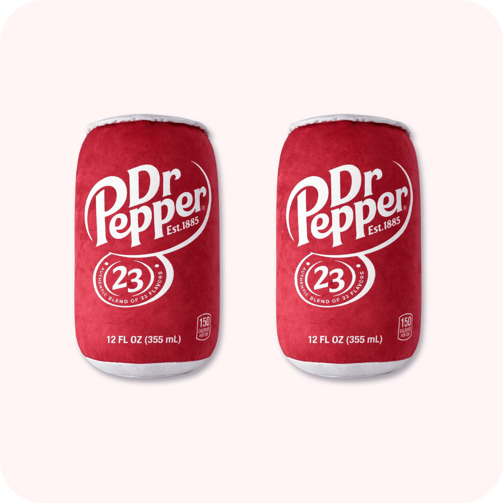 Dr Pepper Plush 2PCS Dr Pepper Plush 2PCS