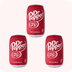 Dr Pepper Plush 3PCS