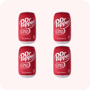 Dr Pepper Plush 4PCS